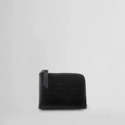 Pendleton Leather Embossed Zip Wallet Accessories