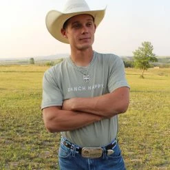 The Sparkling Spur Men's Shirts Ranch Happy Tee
