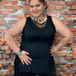 The Sparkling Spur Tops Logan Tank