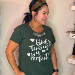 A Rare Bird Tops GOD’S Timing Is PERFECT Tee