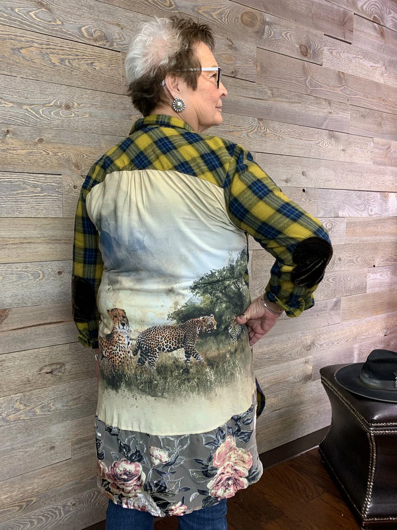 Aratta Tops Cheetah Shirt/Dress 4 Aratta Tops Cheetah Shirt/Dress