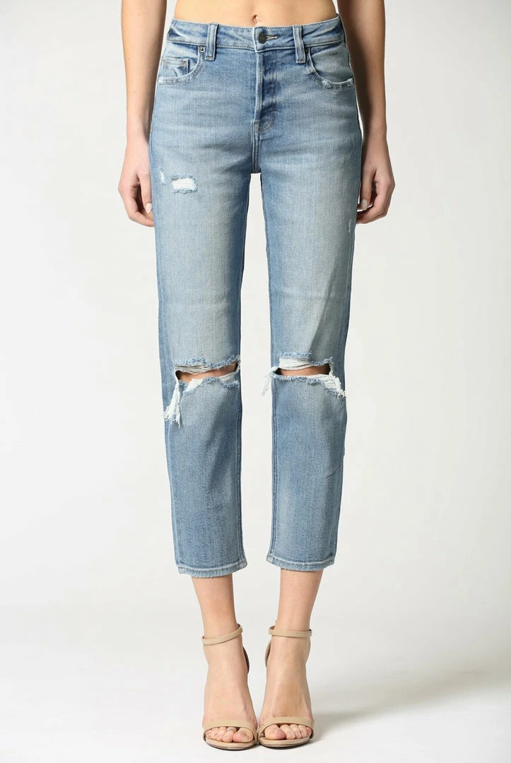 Hidden New Arrivals Zoey Basic Button Fly Mom Jeans 7 Hidden New Arrivals Zoey Basic Button Fly Mom Jeans
