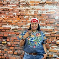 Double D Ranch Wear - Folk Foray Collection Tops Ynez Poncho