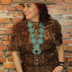 The Sparkling Spur Jewelry Squash Blossom Necklace