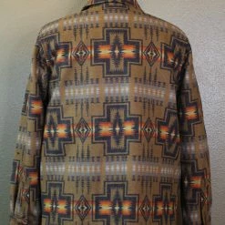 Pendleton Jacquard CPO Wool Shirt Jacket