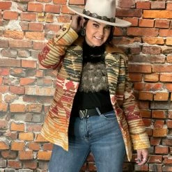 Double D Ranch - Yellowstone Jackets Yellowstone Camp Blanket Jacket