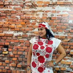 Double D Ranch Wear - Folk Foray Collection Munoz Top Tops