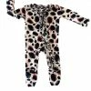 The Sparkling Spur Lux Leopard Ruffle Zip Footie Kids Of A King