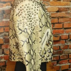Double D Ranch Wear TIFFIANY'S CLOSET Snakeskin Leather Jacket