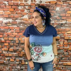 Double D Ranch Wear - Folk Forway Collection Hope Top Tops