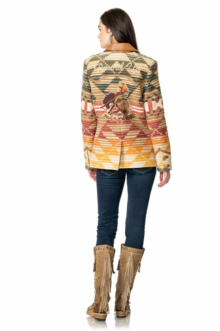 Double D Ranch - Yellowstone Jackets Yellowstone Camp Blanket Jacket 10 Double D Ranch - Yellowstone Jackets Yellowstone Camp Blanket Jacket