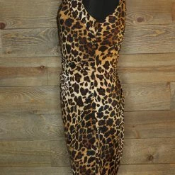 Cache Leopard Dress