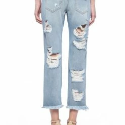 The Sparkling Spur Destroyed Boyfriend Jeans