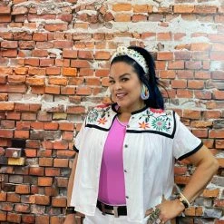 Double D Ranch Wear - Folk Foray Collection Tops Che Wa Wa Top