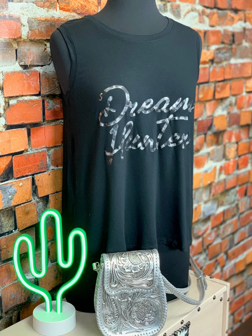 Words Count Tops Dream Hunter Tank 3 Words Count Tops Dream Hunter Tank