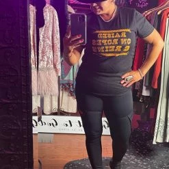 Rodeo Hippie Tops RAISED ON ROPES AND REINS TEE