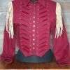 Double D Ranch Wear Cropped Wine Colored Jacket TIFFIANY'S CLOSET