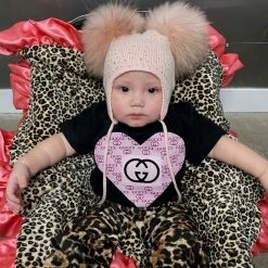 The Sparkling Spur Kids Of A King Lil Miss Laura’s Leopard Bell Bottoms