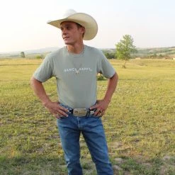 The Sparkling Spur Men's Shirts Ranch Happy Tee