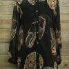 Double D Ranch Wear Sheer Moccasin Tunic