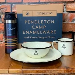 Pendleton Camp Enamelware Dishes Home Goods