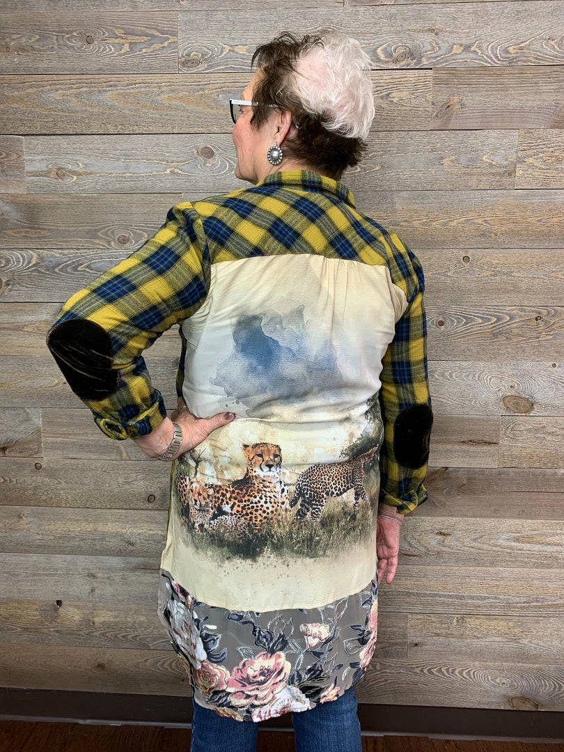 Aratta Tops Cheetah Shirt/Dress 6 Aratta Tops Cheetah Shirt/Dress