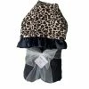 The Sparkling Spur Kids Of A King Plush Hooded Bath Towel - Black Cheetah