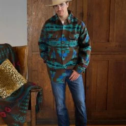 Tasha Polizzi Men's Outerwear T.P. Blanket Shacket