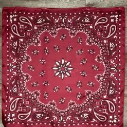 A Rare Bird Hats/Headbands/Scarves/Gloves Fancy Red Bandanna