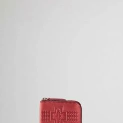 Pendleton Leather Embossed Zip Wallet Accessories