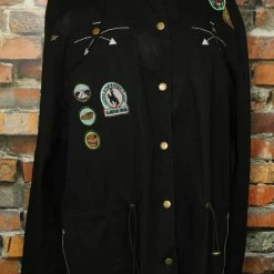 Double D Ranch Wear Jacket With Patches & Beadwork TIFFIANY'S CLOSET