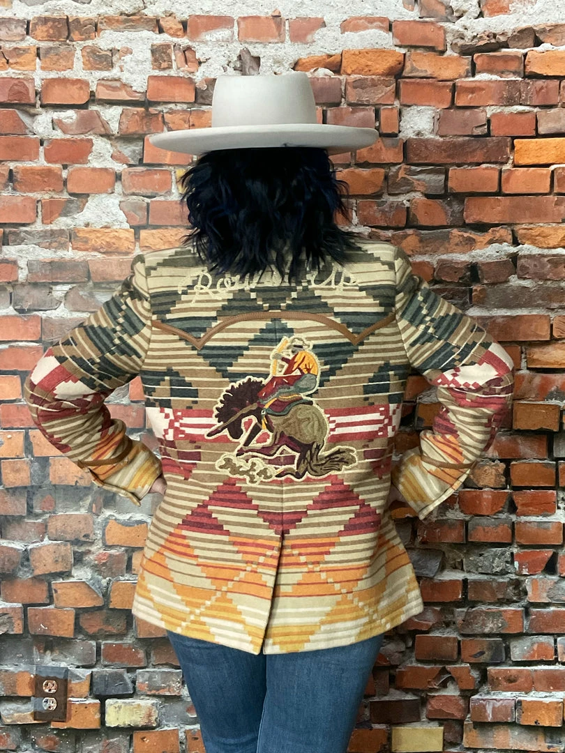 Double D Ranch - Yellowstone Jackets Yellowstone Camp Blanket Jacket 5 Double D Ranch - Yellowstone Jackets Yellowstone Camp Blanket Jacket