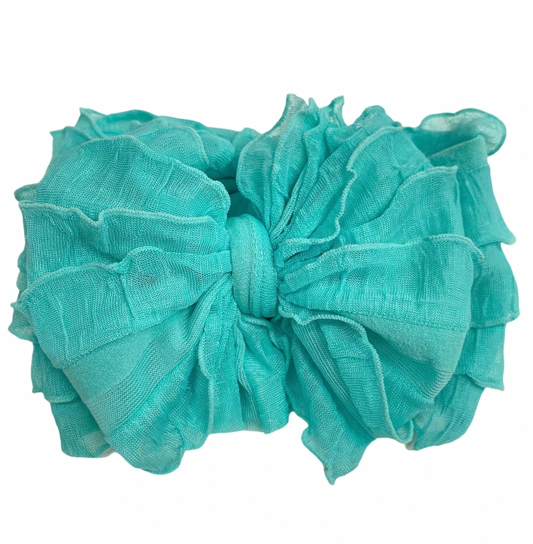 Rockin Royalty Baby Ruffled Headband 2 Rockin Royalty Baby Ruffled Headband