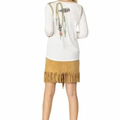 Double D Ranch Wear - Wild Horses Collection Tops Pulling Leather Top