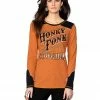 Double D Ranch Wear - Matagorda Collection Honky Tonk Cowgirl Tee