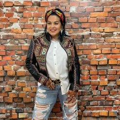 Double D Ranch - Folk Foray Collection Jackets Festival Of Colors Jacket