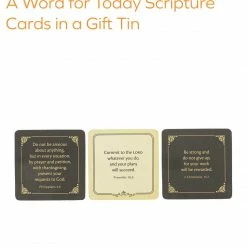 The Sparkling Spur Gifts/Grace A Word For Today Scripture Cards In A Gift Tin