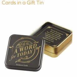The Sparkling Spur Gifts/Grace A Word For Today Scripture Cards In A Gift Tin 7 The Sparkling Spur Gifts/Grace A Word For Today Scripture Cards In A Gift Tin