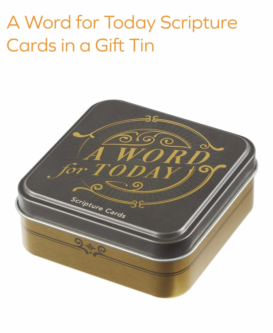 The Sparkling Spur Gifts/Grace A Word For Today Scripture Cards In A Gift Tin 3 The Sparkling Spur Gifts/Grace A Word For Today Scripture Cards In A Gift Tin