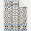 Pendleton Silver Bark Sherpa Stroller BLANKET