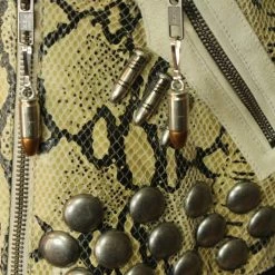 Double D Ranch Wear TIFFIANY'S CLOSET Snakeskin Leather Jacket