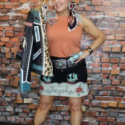 Double D Ranch - Gayle Collection Don’t Fence Me In Skirt