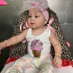 The Sparkling Spur Kids Of A King Ice Cream Cone Onesie