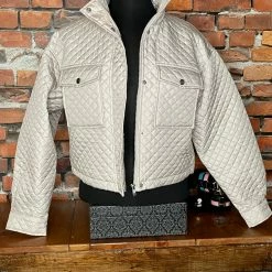 The Sparkling Spur Cropped Quilted Jacket Jackets