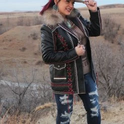 Double D Ranch Wear - Nashville Emmy's Guitar Jacket Jackets