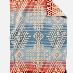 Pendleton Knit Baby Blanket With Beanie Home Goods