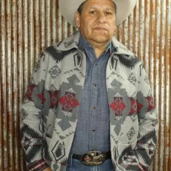 Ryan Michael Men's Outerwear Red Mountain Wool Jacket