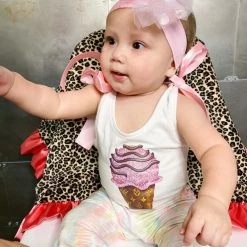 The Sparkling Spur Kids Of A King Ice Cream Cone Onesie