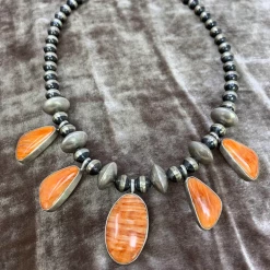 The Sparkling Spur Spiny Oyster Necklace