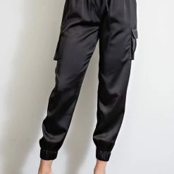 The Sparkling Spur Satin Jogging Pants